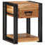 40cm W Solid Wood Bedside Table