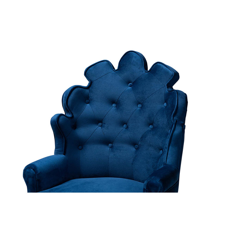 Tabouret 30,3 "Danni-Lee, Bleu marine