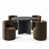 Brun chocolat est en rupture de stock