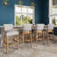 Soukup Linen Bar Stool Bar Height for Kitchen Island Cafe-1976995245
