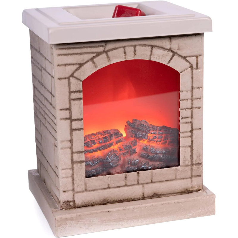 ScentSationals Stacked Stone Fireplace Wax Warmer