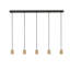 Jaret 5-Light Kitchen Island Chandelier