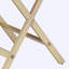 Table d'appoint moderne et chic avec plateau en bois et structure en métal Newhaven-1400192110