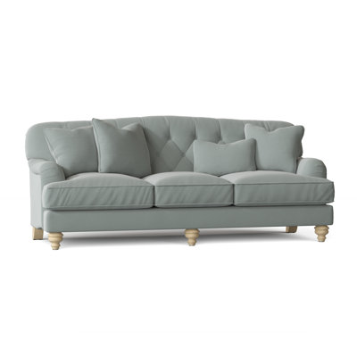 Sullivan 90" Charles of London Sofa with Reversible Cushions by Birch Lane