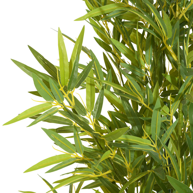 Bambou artificiel avec pot