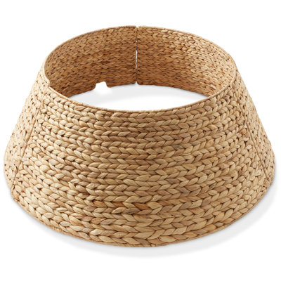 Woven Christmas Tree Collar with Cord Cutout