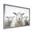 Grey Single Picture Framed