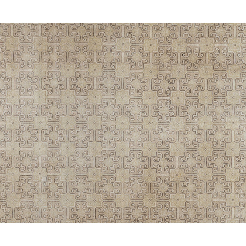 Hand-Knotted High-Quality Beige Area Rug
