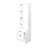 Night Stand With Bookshelf, Night Stand With 2 Storage Drawers For Bedroom-1420211054