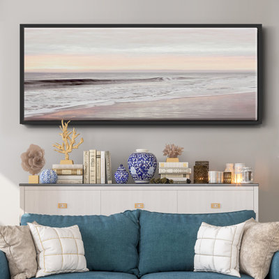 «Dawn on the Horizon I», toile encadrée