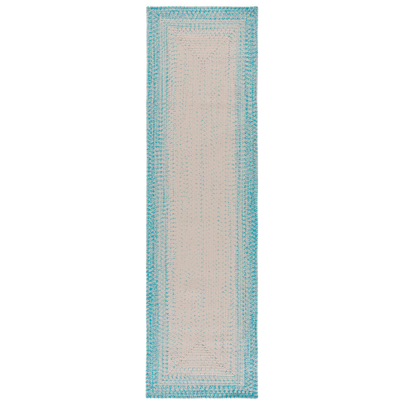 Braided 283 Hand Woven Performance Machine Washable No Pattern Rug, Runner 2'3" x 8'