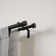Cappa Drapery Solutions Stainless Steel Adjustable Double Curtain Rod