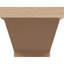 Bois de cèdre brut BurlingtonThane Corbel, apprêté brun clair Burlington-88289807