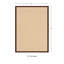 Tapis berbère beige clair fait à la main avec bordure en coton brun fabriqué à la main Nannette-2078027013
