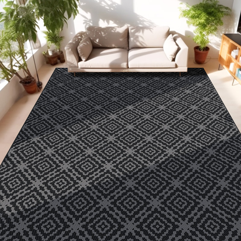Tapis extérieur géométrique, Rectangle 9 pi x 12 pi