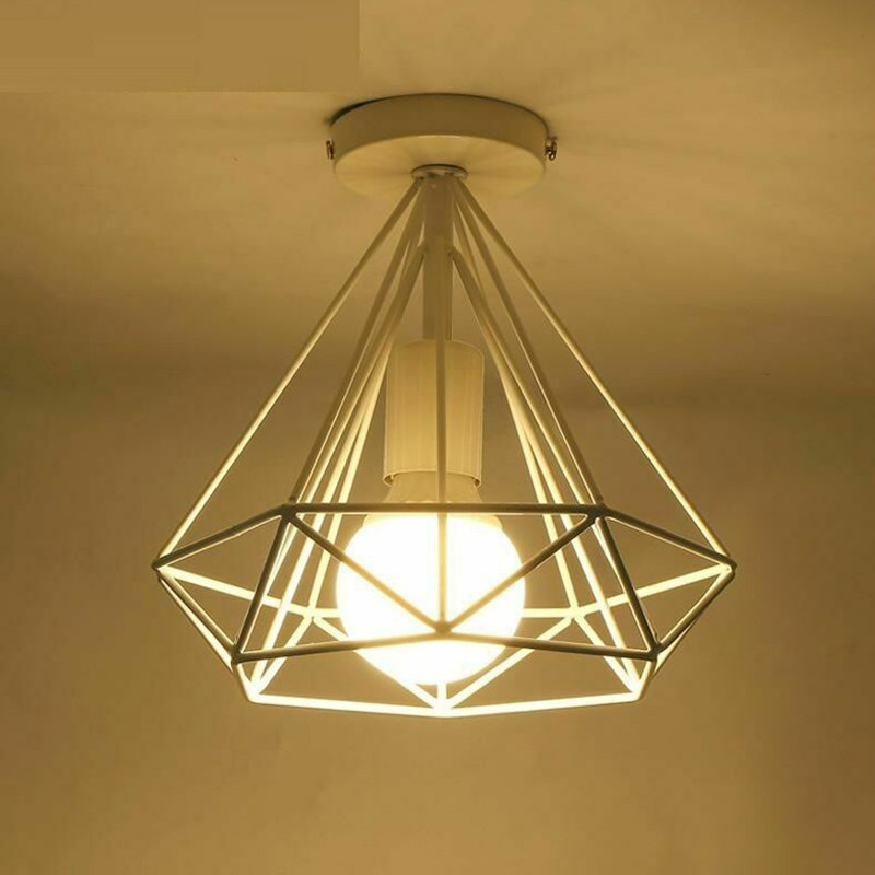 Alresford Flush Mount, White