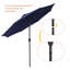 Parasol de marché rond 106,3 po Asyraf-543737102