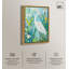 «White Heron Blues», art mural abstrait floral bleu par Art Remedy-104325312-104325318