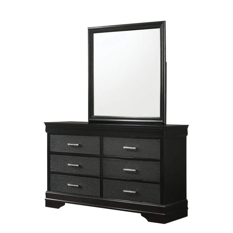 Amalia - Commode, Noir, noir, noir, noir