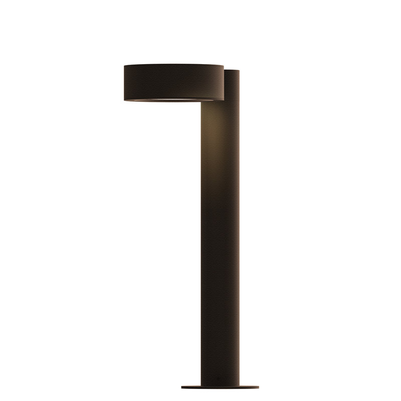 Borne d'éclairage intégrée en métal Reals, Bronze, H 16 po x l 5 po x P 7,75 po