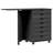 Jennavecia vidaXL MOSS 7-Drawer Chest with Desk & Wheels, Solid Pinewood, 41.5"x15.4"x29.3"-212607400