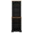 2-Piece Freestanding Tall Cabinet With Walnut Top, Open Storage Bookshelf With Curved Design, Anti-Tip Device-2008827025