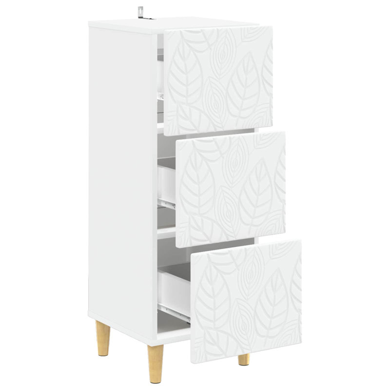 Engineered Wood Rectangle Accent Chest, 90cm H x 33cm W x 34.5cm D