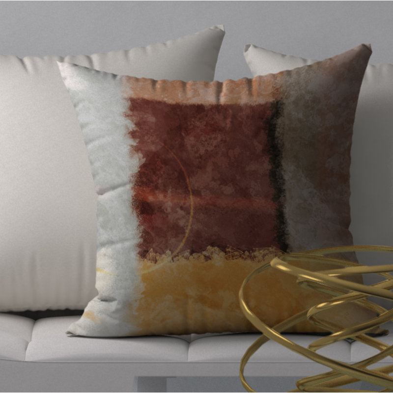 Housse de coussin carrée parfaite/insert, 18" x 18"