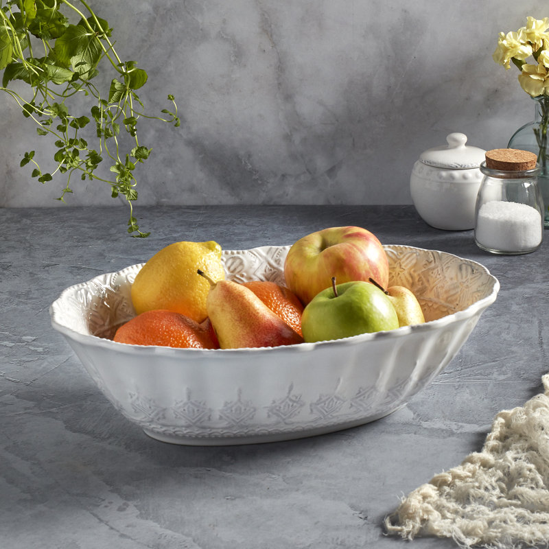 MaisonVersailles Ceramic Serving Bowl