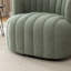 Fauteuil demi-tonneau pivotant rembourré Bryonie-1787267307