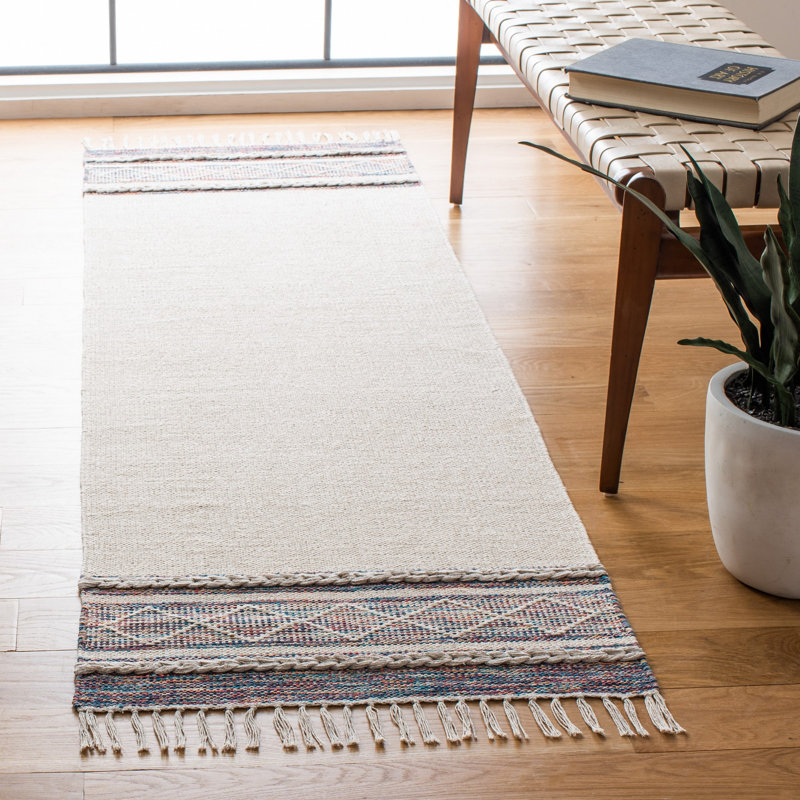 Montauk Hand Loomed Cotton Rug, Runner 2'3" x 7'