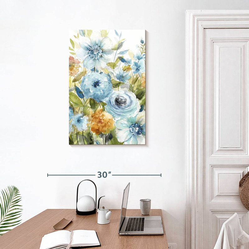 Harnek Jardin De Azul, H 30 po x l 20 po