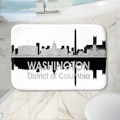Tapis pour salle de bain en mousse à mémoire de vick washington dc angelina