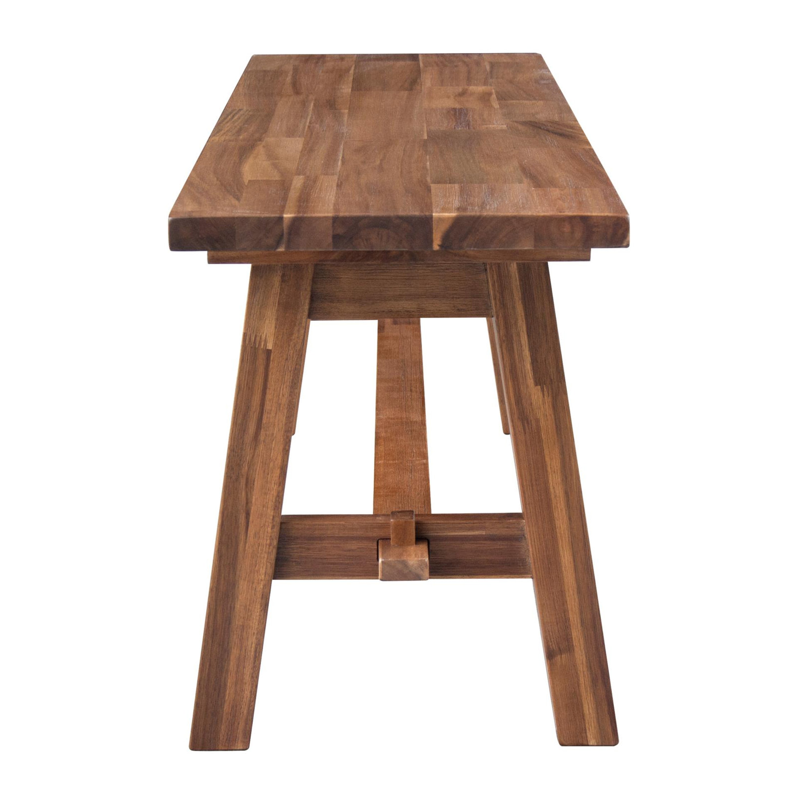 Naugatuck 59" Dining Bench, Brown