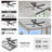 Essex Smart 5 - Blade LED Ceiling Fan with Remote Control Light Kit, Downrod-12258513-12258526