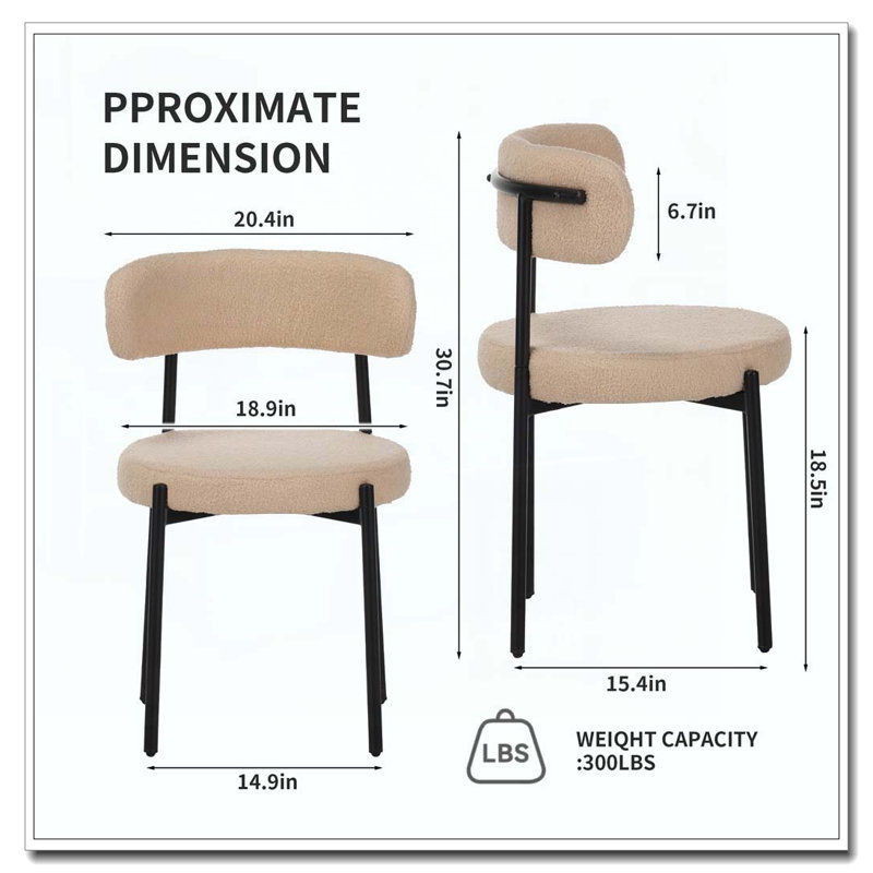Boucle  Dining Chair