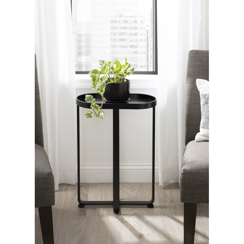 Rodez Frame End Table, Black