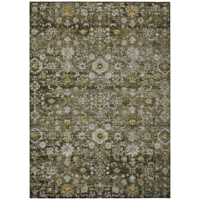 Tapis oriental lavable beige 9 'X 12'
