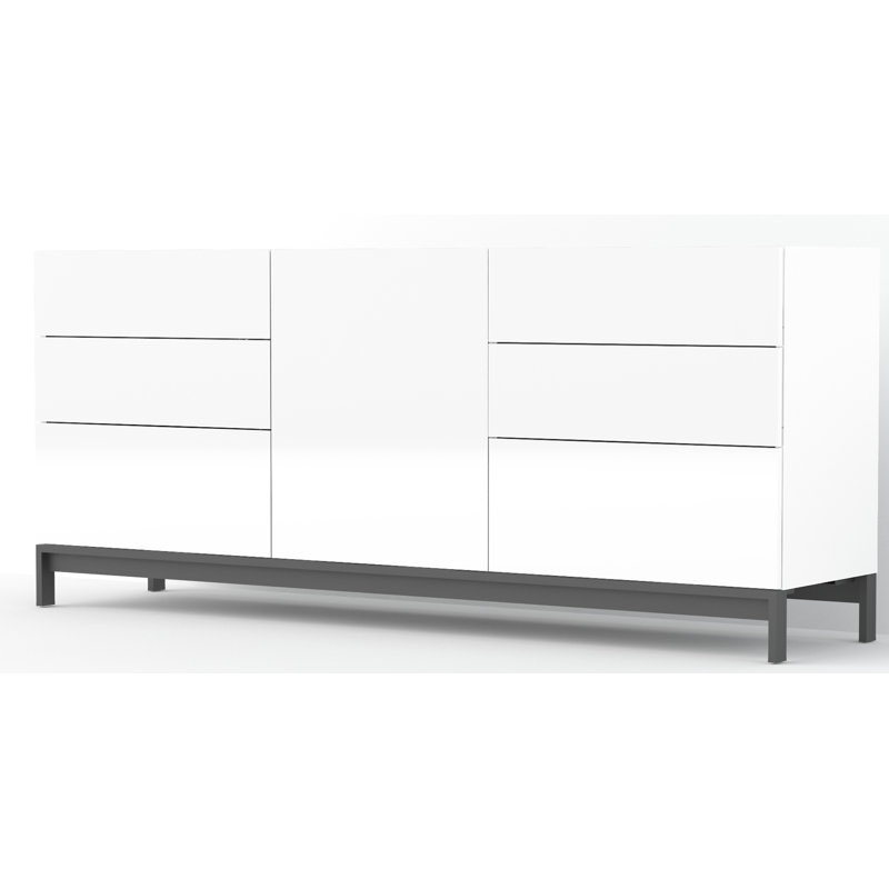 Feliciano 170cm Sideboard, Glossy White