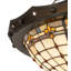 Fleur-de-Lite 4 - Light Semi Flush Mount