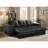 Black Sectional Sofa With Storage