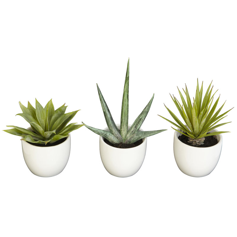 Happy 5,25 po, feuillage artificiel en pot