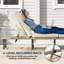 198cm Long Single Chaise with Cushions