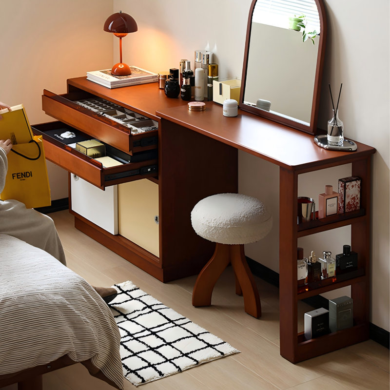 Meuble-lavabo flexible en bois massif 35,04 po