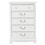 Commode 1 pièce 5 pièces avec tiroirs en queue d'aronde