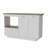 Waunda Solid and Manufactured Wood Kitchen Island with Drop-Leaf and Storage Cabinet