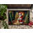 Wheaten Terrier and Santa Claus Doormat-112753760