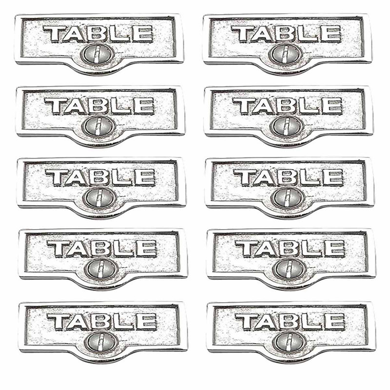 Switch Tags Table Name Signs 1-Gang Rocker Wall Plate