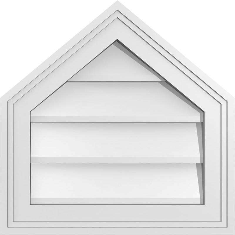 Ventilateur à pignon en uréthane non-fonctionnel Signature, H 16 po x l 16 po x P 1,5 po