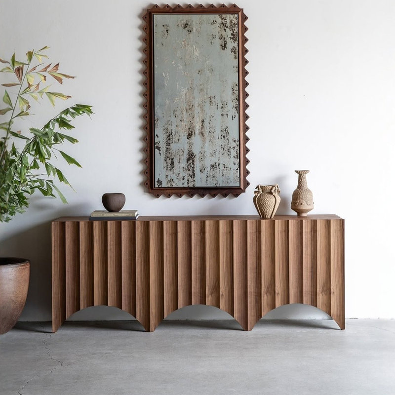Console Wabi-sabi, Brun